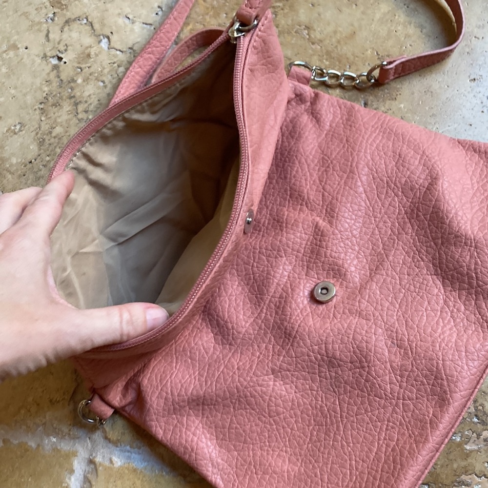 💵3 for $20✅Nine West peach colored handbag purse - Picture 4 of 10